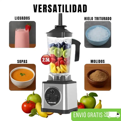 Licuadora Sokany UltraChef 6000™ Profesional + 2 Regalos